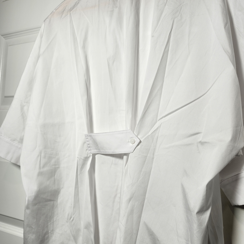 NWT Harshman Monet Cotton White Blouse Size 2XL - Picture 8 of 8
